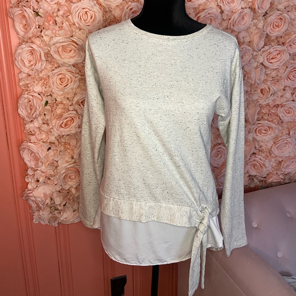 LOFT LONG SLEEVE BLOUSE
